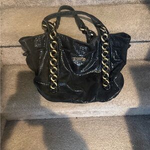 Black Chain-Handle Tote Bag byMichael kors needs TLC read description